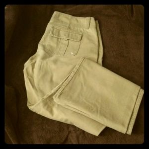 Light Khaki Abercrombie and Fitch slacks